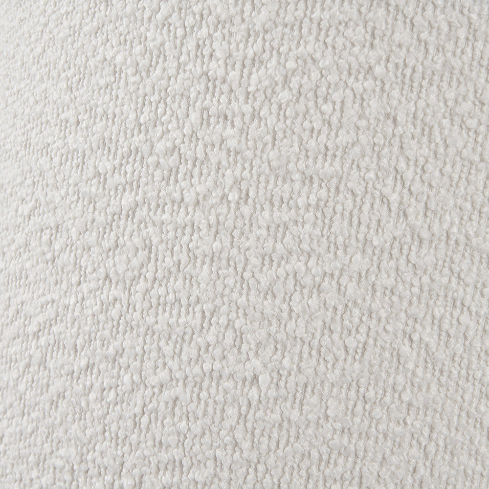Martigues 35cm White Boucle Tapered Lampshade
